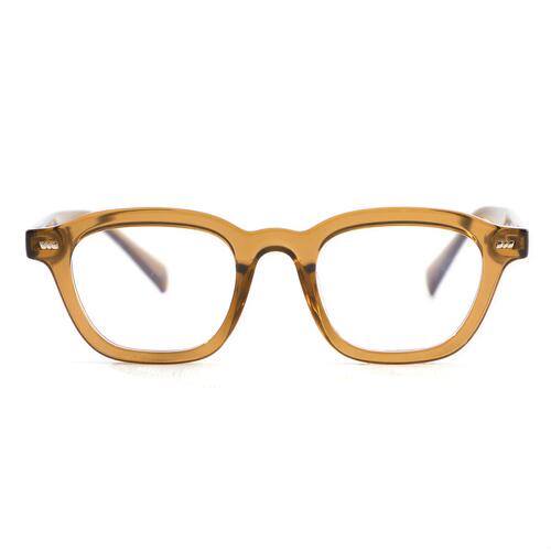 Bloomfie Braune Quadratische Brille