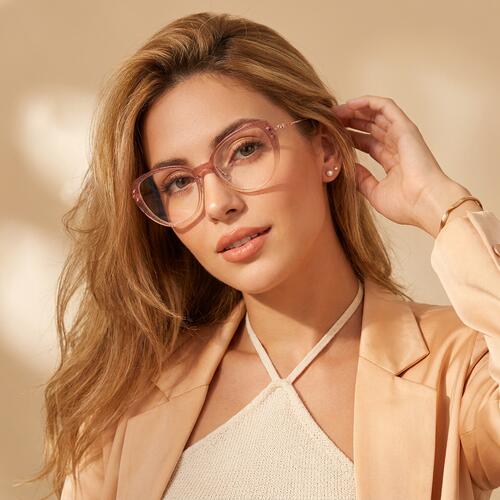 Olivia Occhiali Cat Eye Rosa