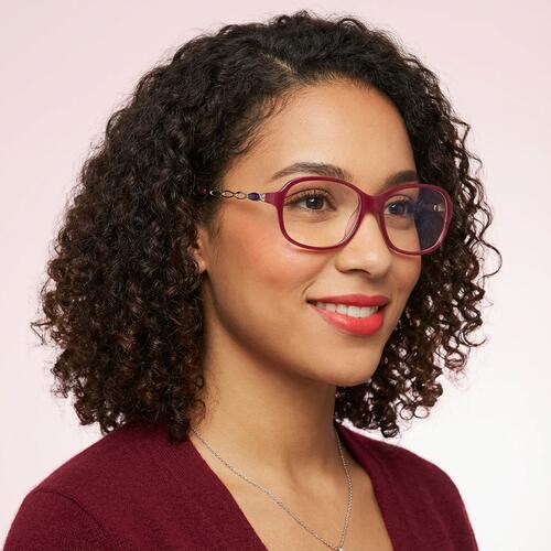 Antoni Red Square Glasses