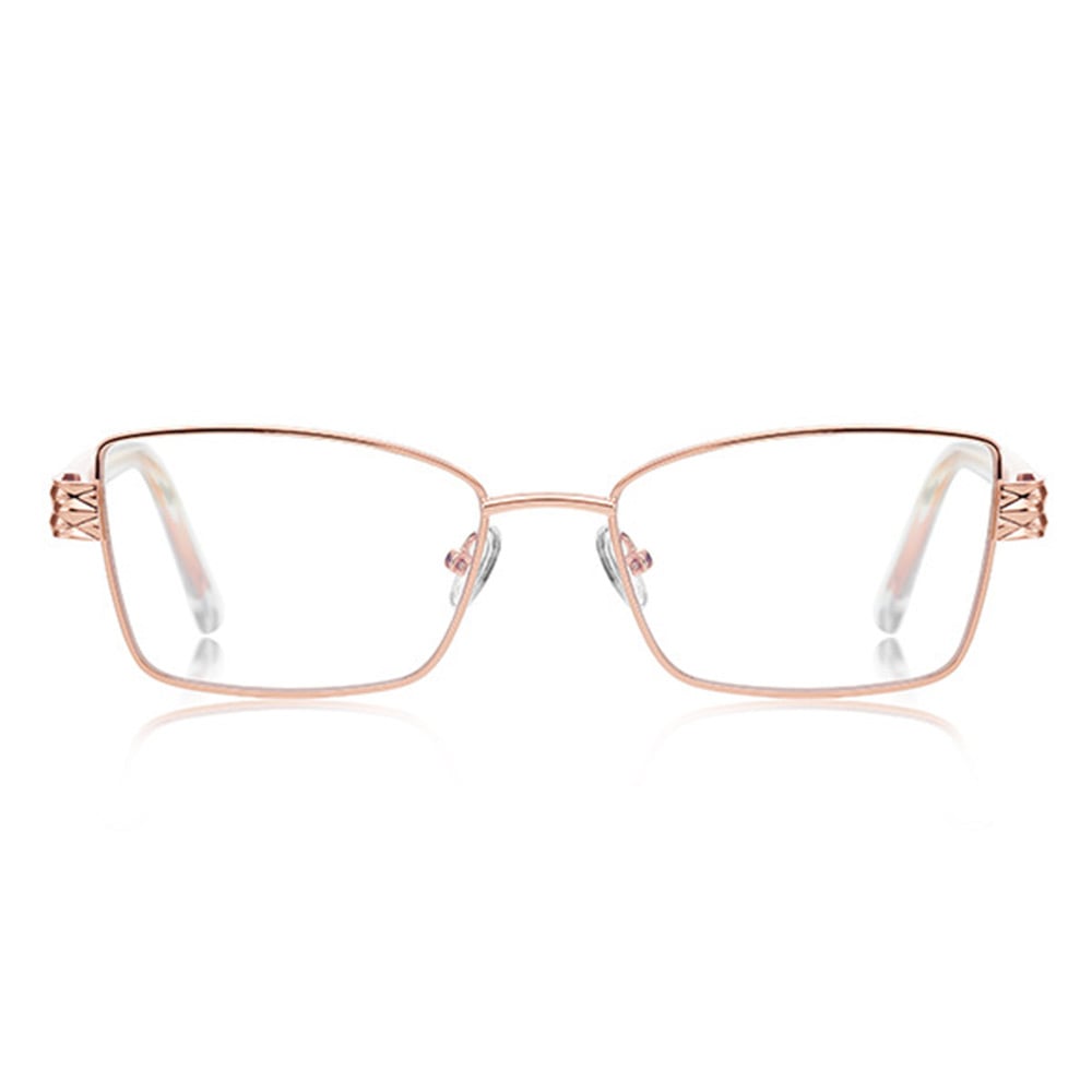 Palmer Pink Rectangle Glasses
