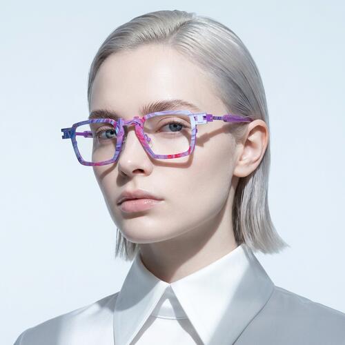 Jeremy Pink Square Glasses