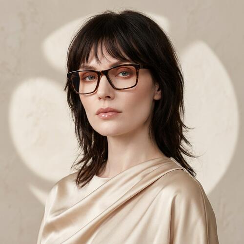 Foster Tortoise Rectangle Glasses