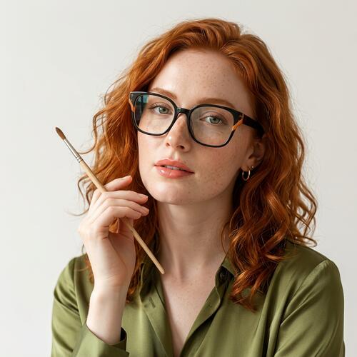 Sophia Gafas Cuadradas Negras