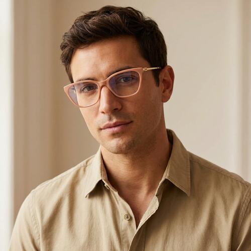 Dora Pink Cat Eye Glasses