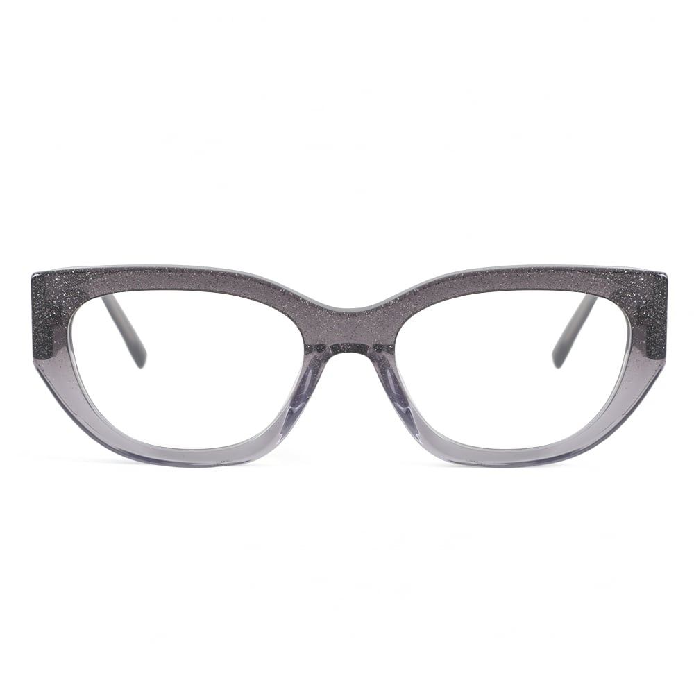 Edwina Lunettes Cat Eye Grises
