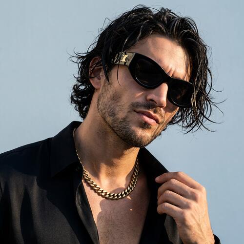 Stella Black Cat Eye Sunglasses