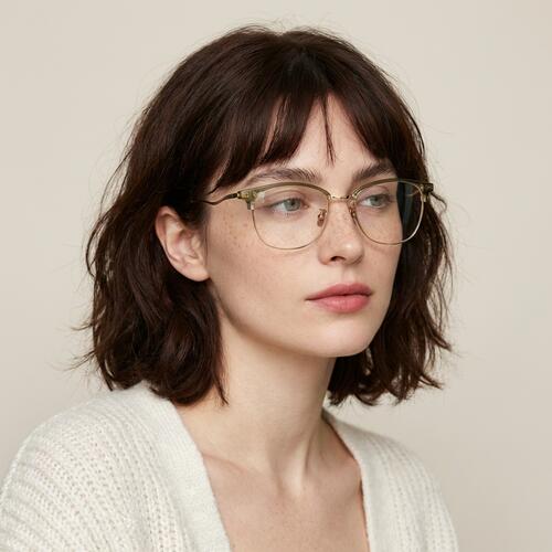 Parker Green Browline Glasses