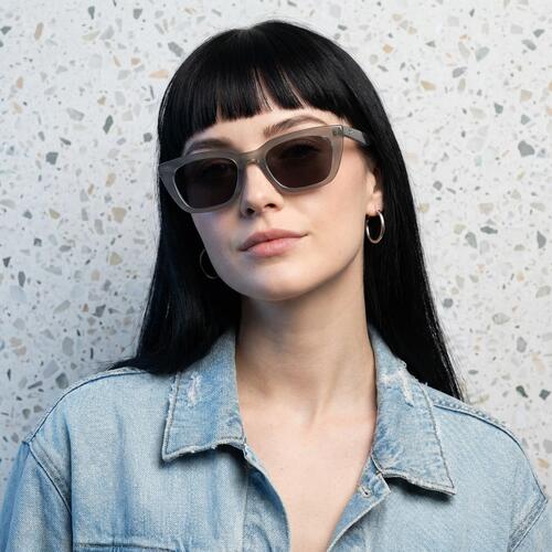 Morgan Gray Square Sunglasses