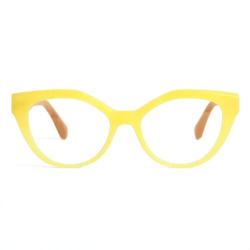 Stilwell Yellow Cat Eye Glasses