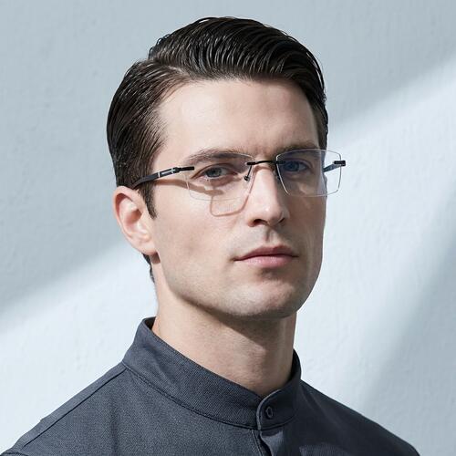Lucien Gafas Rectangulares Negras