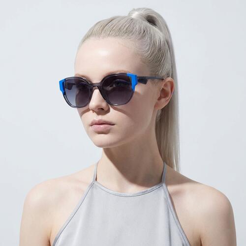 Mysti Gray Cat Eye Sunglasses