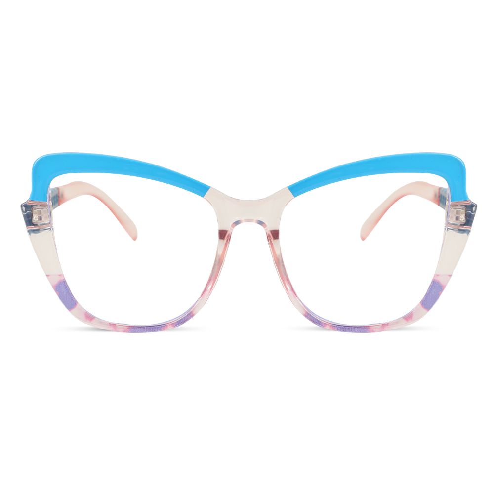 Emerson Blue Cat Eye Glasses