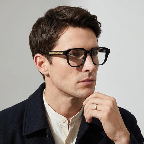 Renee Schwarze Quadratische Brille