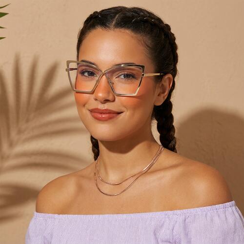 Johnny Gold Cat Eye Glasses