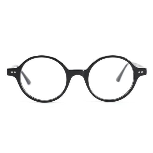 Sander Schwarze Runde Brille