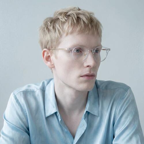 Young Gafas Redondas Transparentes