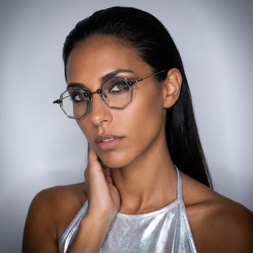 Forrest Gray Geometric Glasses