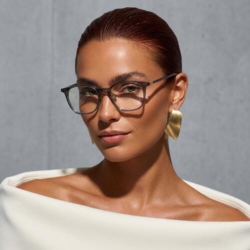 Simon Gray Square Glasses