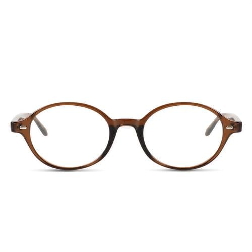 Winifred Braune Ovale Brille