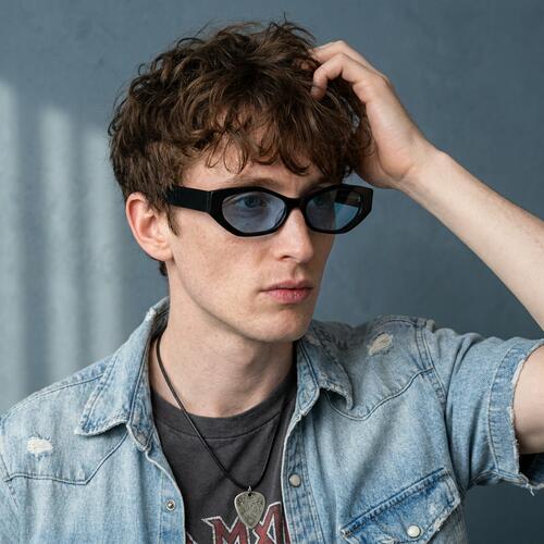 Davies Black Cat Eye Sunglasses