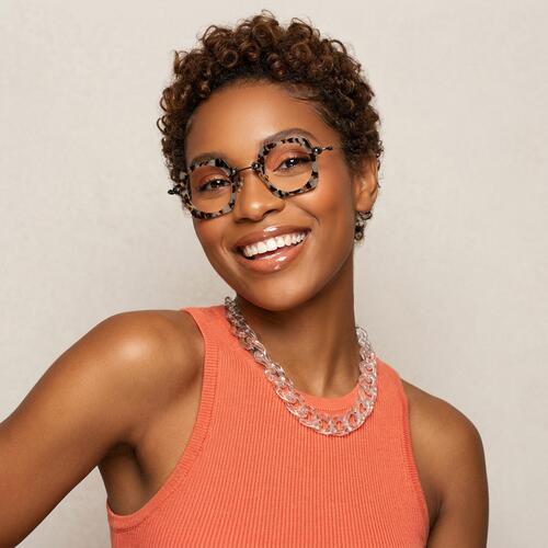 Garret Tortoise Square Glasses