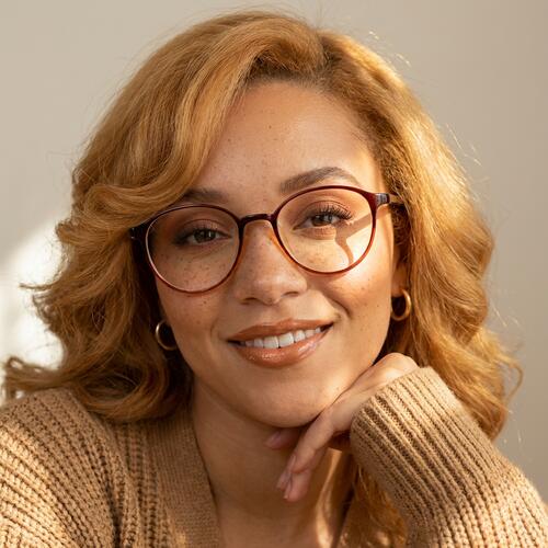 Jill Brown Round Glasses