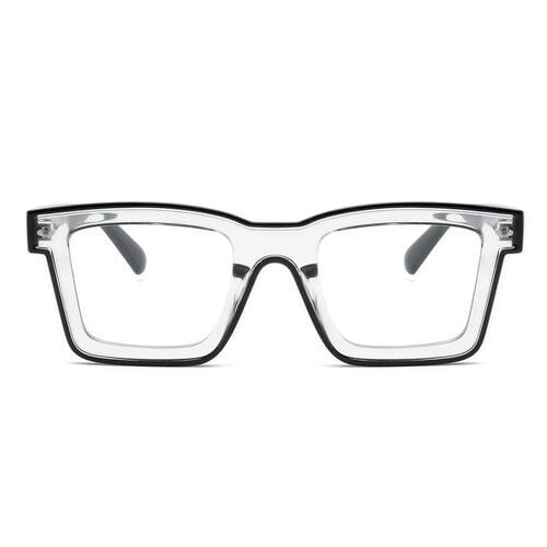Bronte Schwarze Quadratische Brille