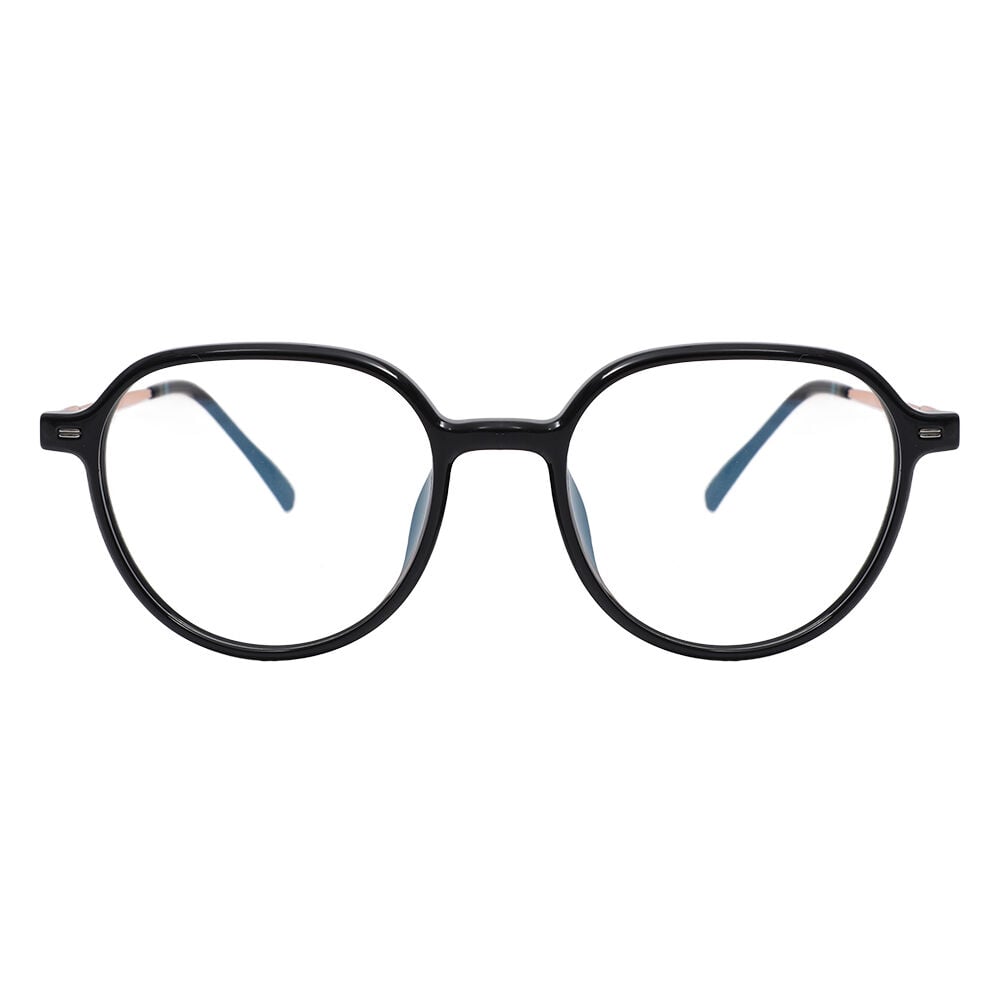 Hoove Black Round Glasses