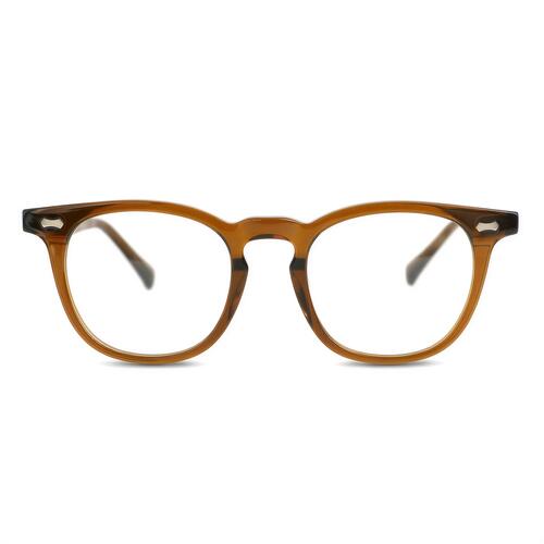 Stanley Braune Runde Brille