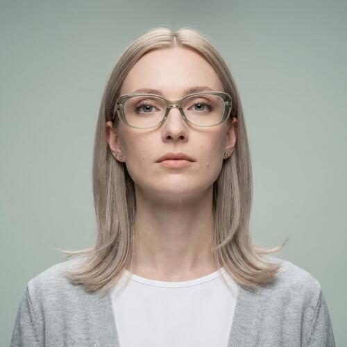 Taylor Gafas Rectangulares Grises