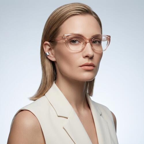 Faithe Pink Cat Eye Glasses