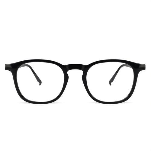 Edmund Schwarze Quadratische Brille