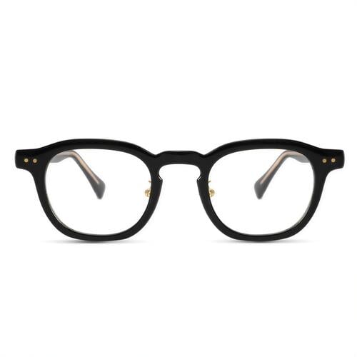 Burnell Schwarze Quadratische Brille