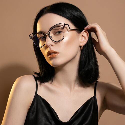 Lennen Black Cat Eye Glasses