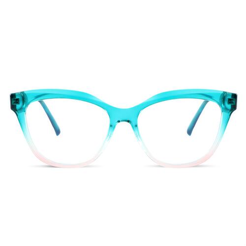 Lewis Grüne Cat Eye Brille