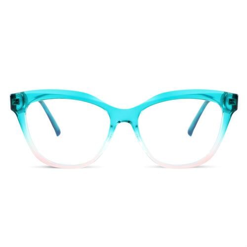 Lewis Grüne Cat Eye Brille