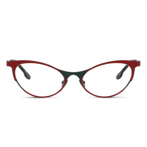 Neely Red Cat Eye Glasses