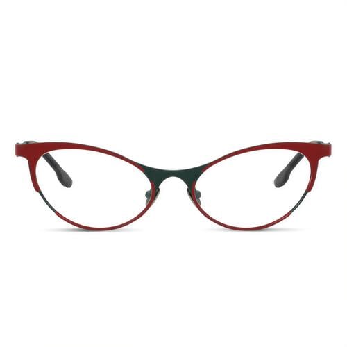 Neely Red Cat Eye Glasses