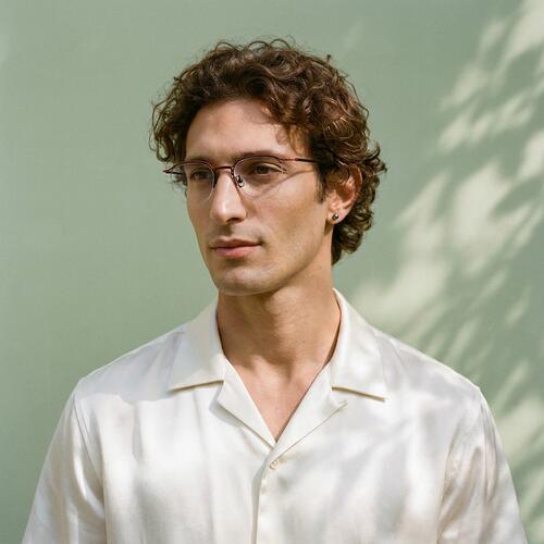 Hayda Red Square Glasses