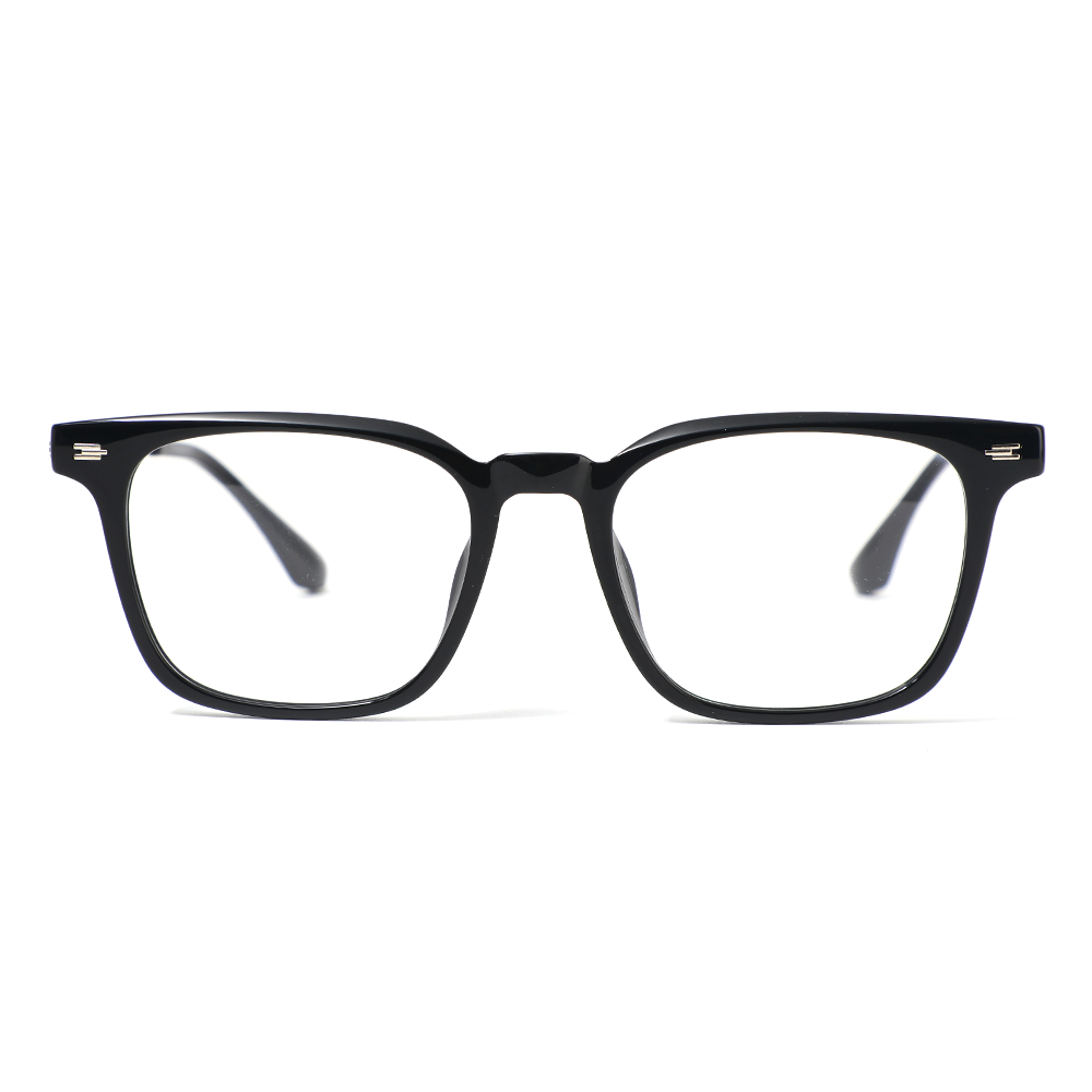 Polly Black Square Glasses
