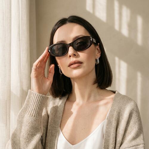 Skylar Gafas de sol Cat Eye Moradas