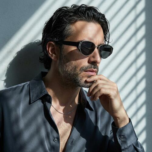 Clark Black Cat Eye Sunglasses