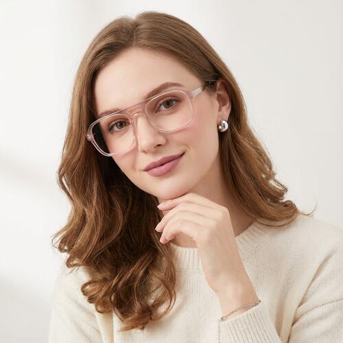 Robin Champagne Aviator Glasses