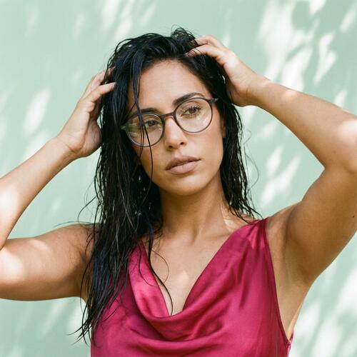 Jillian Gray Round Glasses