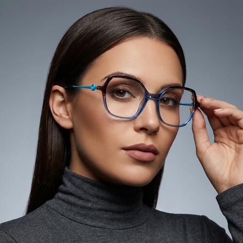 Gibbon Gafas Cuadradas Azules