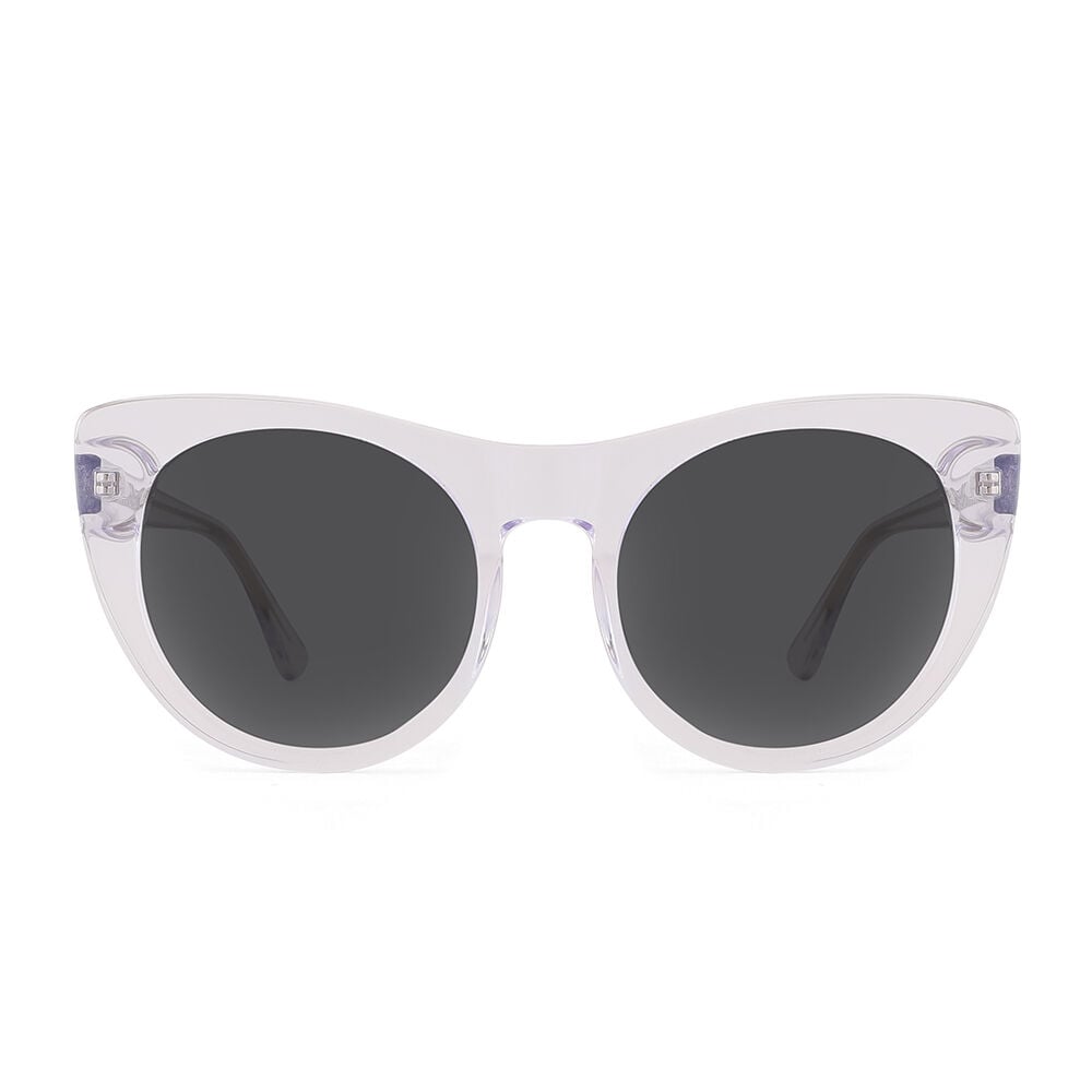 Lunettes de Soleil Marsa Cat Eye Transparent