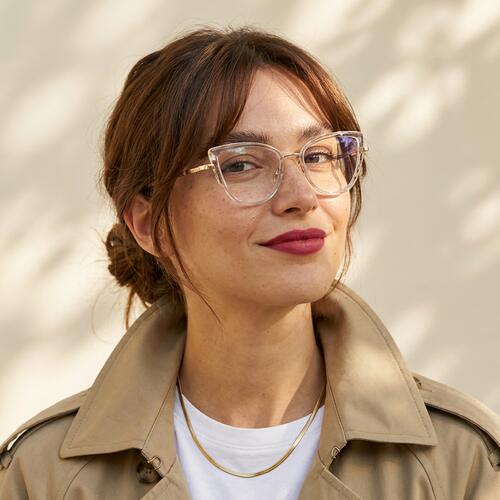 Heloise Gafas Cat Eye Grises