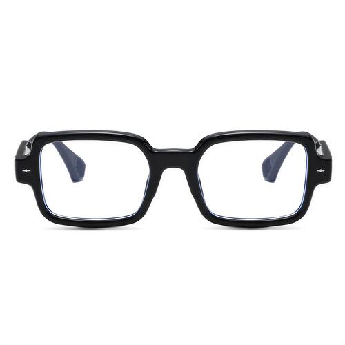 Trisna Black Square Glasses