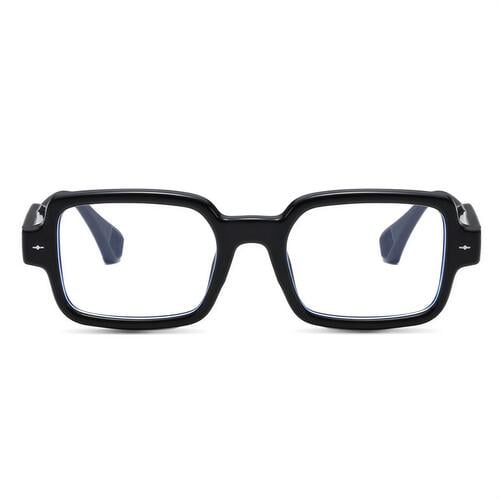 Trisna Black Square Glasses
