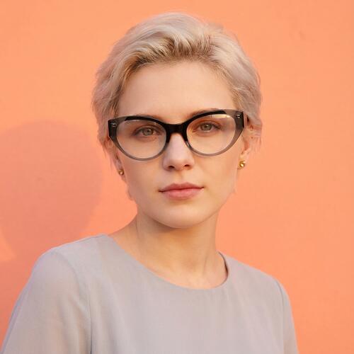 Finn Gafas Cat Eye Negras